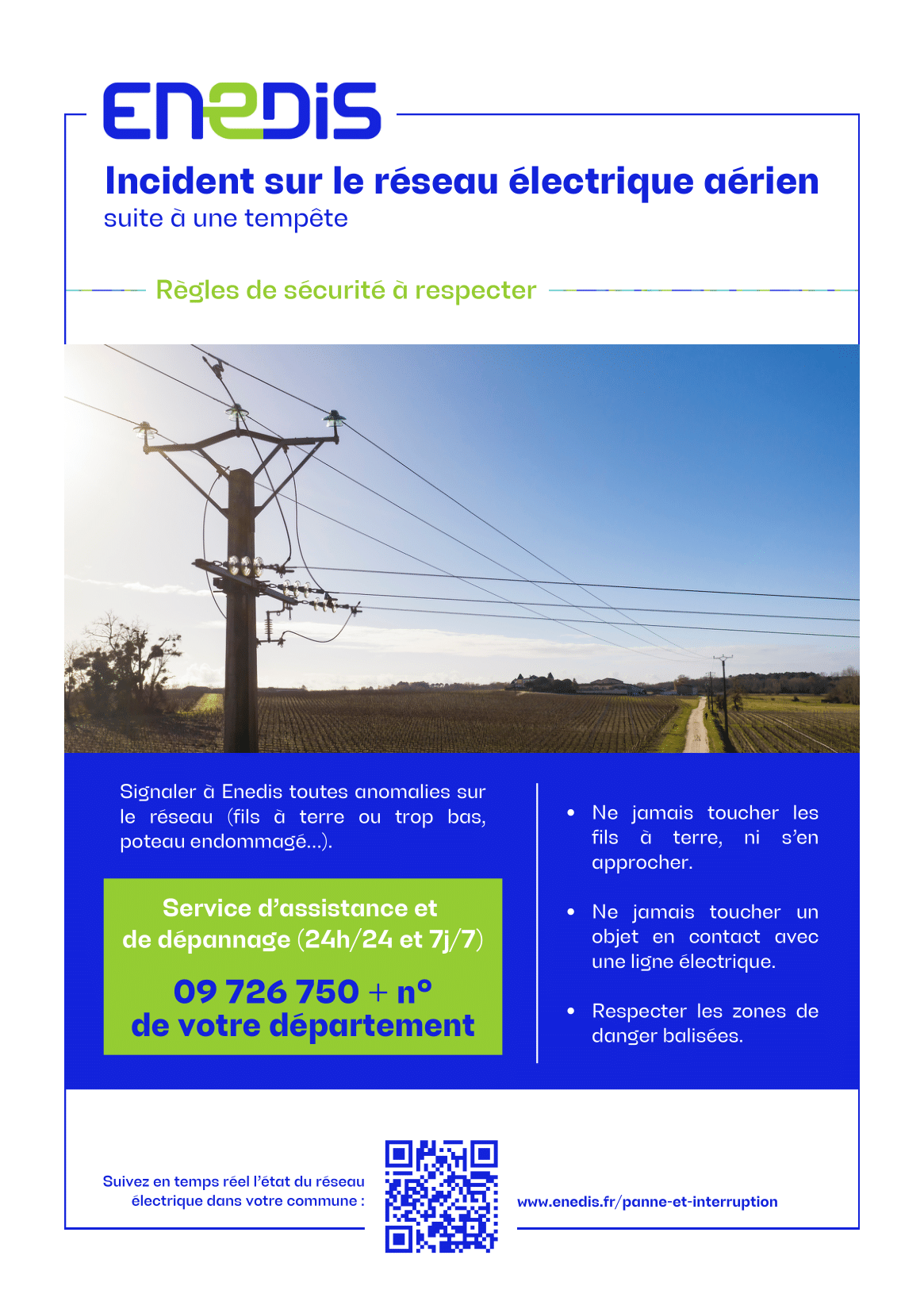 Rappel en cas de tempête